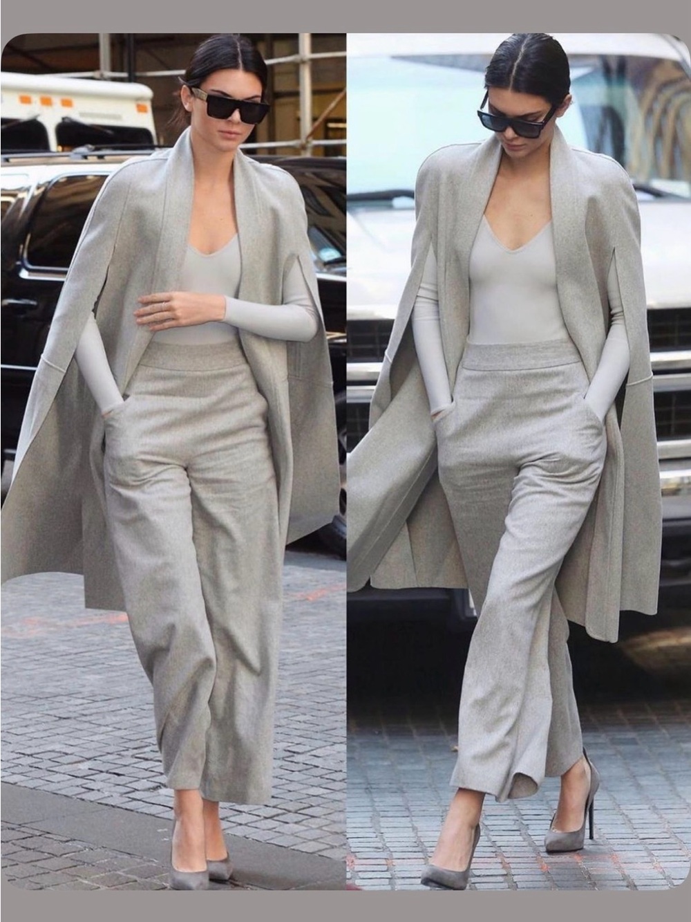 Light High-Rise Wide-Leg Trousers